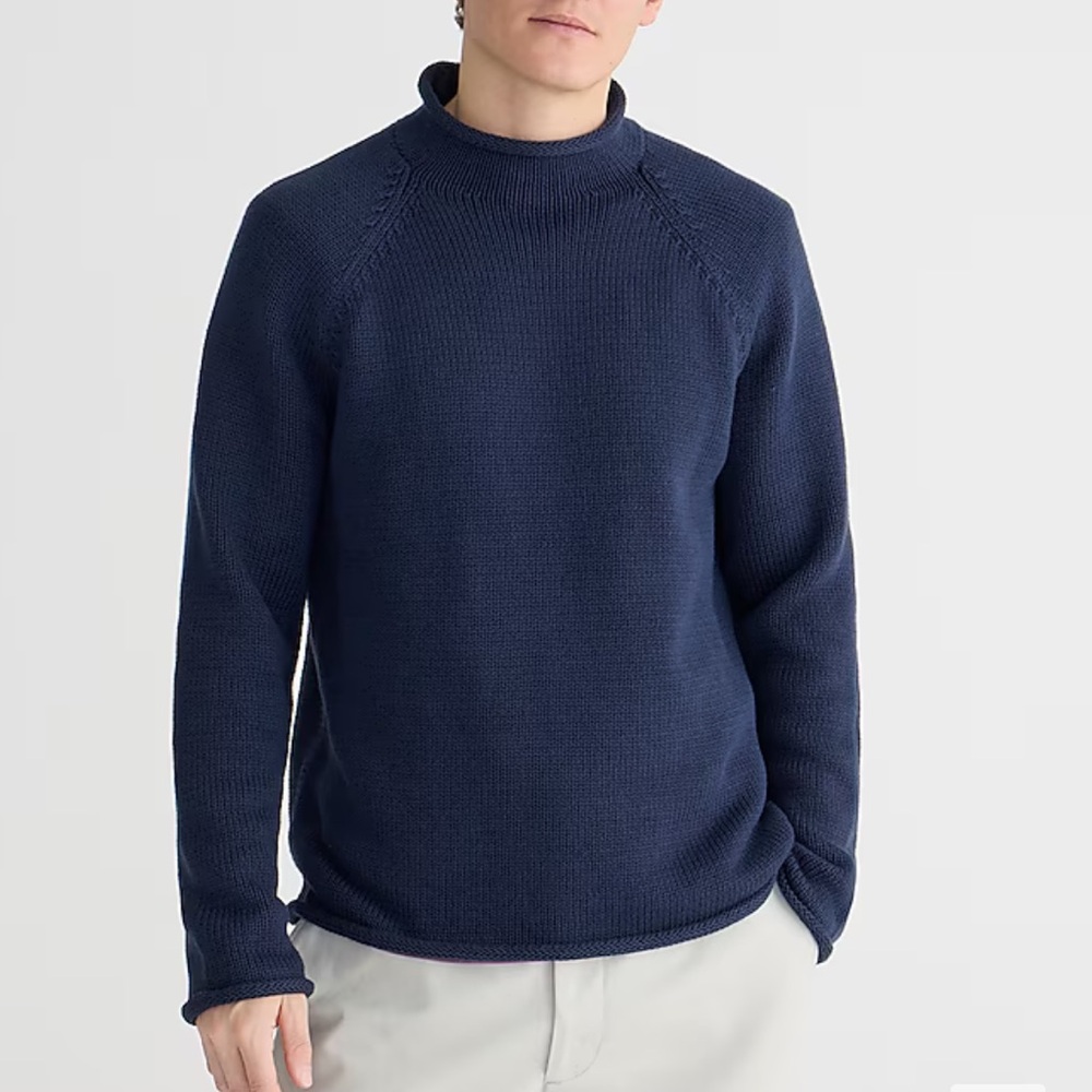 J.CREW 1988 Rollneck™ sweater in cotton